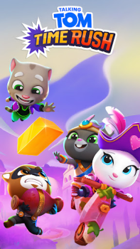 Herunterladen Talking Tom Time Rush Aktion für Android Bildschirmfoto 7