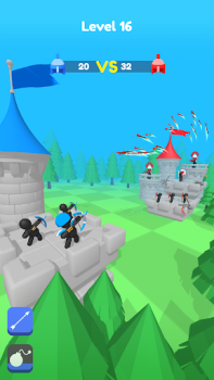 Herunterladen Merge Archers: Burgabwehr Arkade für Android Bildschirmfoto 7
