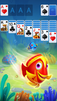 Herunterladen Solitär-3D-Fisch Kartenspiele für Android Bildschirmfoto 5