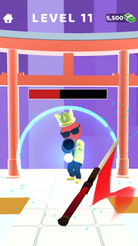 Herunterladen Sword Play! Ninja Slice Runner Aktion für Android Bildschirmfoto 2