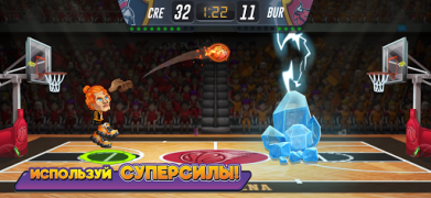 Herunterladen Basketball Arena: Online Spiel Sport Spiele für Android Bildschirmfoto 2