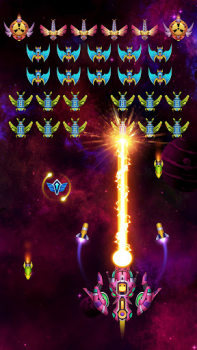 Herunterladen Galaxy Shooter - Space Attack Arkade für Android Bildschirmfoto 4