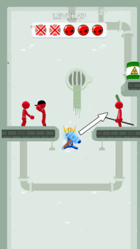 Herunterladen Stickman Teleport Master 3D Aktion für Android Bildschirmfoto 2