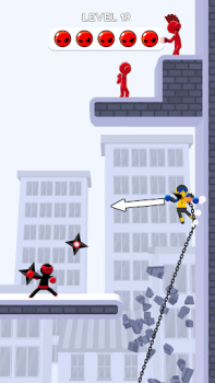 Herunterladen Stickman Teleport Master 3D Aktion für Android Bildschirmfoto 4
