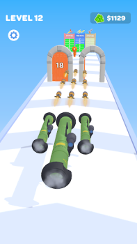 Herunterladen Gun Run!! Aktion für Android Bildschirmfoto 6