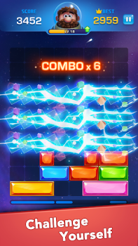 Herunterladen Jewel Sliding® - Block Puzzle Puzzle-Spiele für Android Bildschirmfoto 4