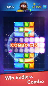 Herunterladen Jewel Sliding® - Block Puzzle Puzzle-Spiele für Android Bildschirmfoto 7
