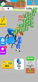 Herunterladen Lifting Hero Gelegentlich für Android Bildschirmfoto 4