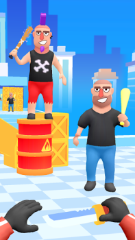 Herunterladen Hit Master 3D - Knife Assassin Aktion für Android Bildschirmfoto 3