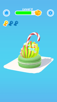 Herunterladen Perfect Cream: Cake Games Arkade für Android Bildschirmfoto 6