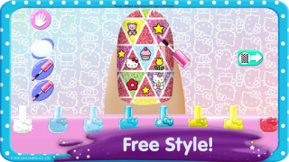 Herunterladen Hello Kitty Nagelsalon Gelegentlich für Android Bildschirmfoto 2