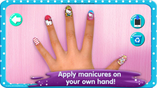 Herunterladen Hello Kitty Nagelsalon Gelegentlich für Android Bildschirmfoto 4