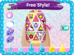Herunterladen Hello Kitty Nagelsalon Gelegentlich für Android Bildschirmfoto 7