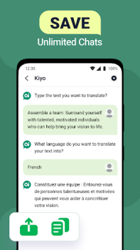 Herunterladen ChatOn - KI-Chat auf Deutsch Arbeit für Android Bildschirmfoto 4