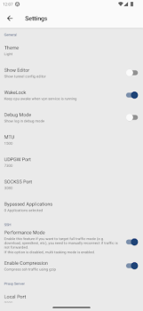 Herunterladen DarkTunnel - SSH DNSTT V2Ray Werkzeuge für Android Bildschirmfoto 7