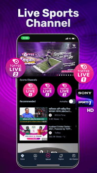 Herunterladen Toffee – Sports, Movies, Drama Unterhaltung für Android Bildschirmfoto 4