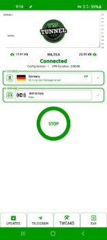 Herunterladen TM Tunnel Lite Werkzeuge für Android
