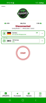 Herunterladen TM Tunnel Lite Werkzeuge für Android Bildschirmfoto 2