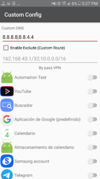 Herunterladen Tun2TAP Socks/HTTP to VPN Werkzeuge für Android Bildschirmfoto 6