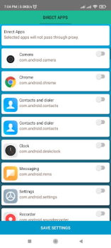 Herunterladen College Proxy Werkzeuge für Android Bildschirmfoto 3