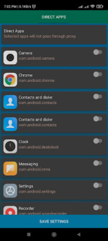 Herunterladen College Proxy Werkzeuge für Android Bildschirmfoto 6