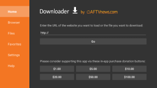 Herunterladen Downloader by AFTVnews Werkzeuge für Android