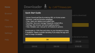 Herunterladen Downloader by AFTVnews Werkzeuge für Android Bildschirmfoto 2