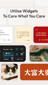 Herunterladen Widget Lab:Wallpapers & Themes Personalisierung für Android Bildschirmfoto 7