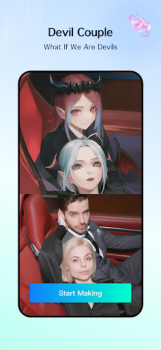 Herunterladen FacePlay - AI Filter&Face Swap Video-Player und -Editoren für Android Bildschirmfoto 6
