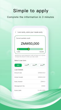 Herunterladen AmberCash- Borrow and Repay Finanzen für Android Bildschirmfoto 3