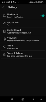 Herunterladen PrimePlay MOVIES & WEBSERIES Unterhaltung für Android Bildschirmfoto 6