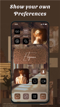 Herunterladen MyTheme: Icon Changer & Themes Arbeit für Android Bildschirmfoto 2