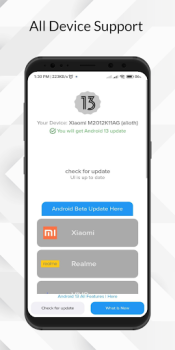 Herunterladen Android 13 Update : Features Werkzeuge für Android Bildschirmfoto 3