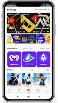 Herunterladen JM TOOLS Pro GFX For Any Games Werkzeuge für Android