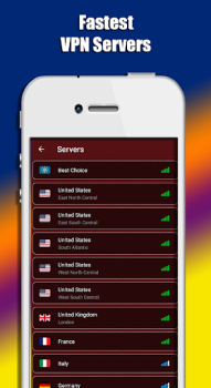 Herunterladen Mingle VPN (Fast VPN Proxy) Werkzeuge für Android Bildschirmfoto 4