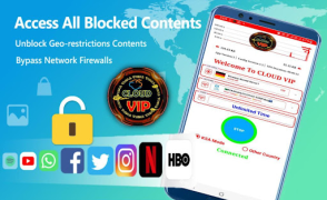Herunterladen Cloud ViP VPN- Super Fast Kommunikation für Android Bildschirmfoto 2