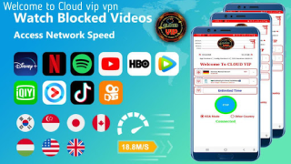 Herunterladen Cloud ViP VPN- Super Fast Kommunikation für Android Bildschirmfoto 3