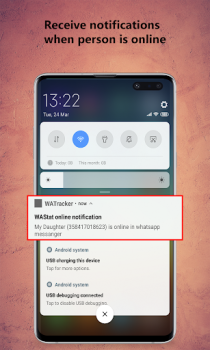 Herunterladen WaStat - WhatsApp-Tracker Werkzeuge für Android Bildschirmfoto 3