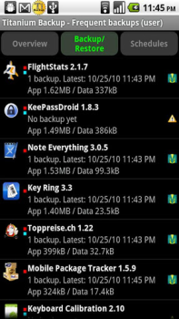 Herunterladen Titanium Backup Werkzeuge für Android