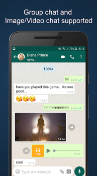 Herunterladen Fake Chat ChatsMock Text Prank Unterhaltung für Android Bildschirmfoto 3