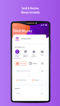 Herunterladen InstaPay Egypt Finanzen für Android Bildschirmfoto 4