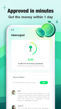 Herunterladen PesoAgad Finanzen für Android Bildschirmfoto 4