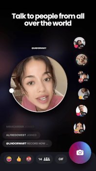 Herunterladen Yope: Friends' groups Soziales für Android Bildschirmfoto 2