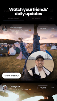 Herunterladen Yope: Friends' groups Soziales für Android Bildschirmfoto 7