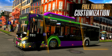 Herunterladen Bus Simulator 2023 Simulatoren für Android Bildschirmfoto 2