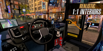 Herunterladen Bus Simulator 2023 Simulatoren für Android Bildschirmfoto 4