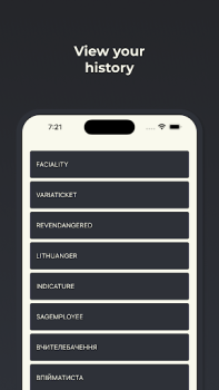 Herunterladen Randomus: Word Generator Unterhaltung für Android Bildschirmfoto 5