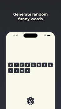 Herunterladen Randomus: Word Generator Unterhaltung für Android Bildschirmfoto 6