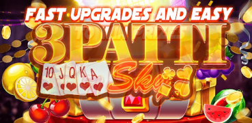 Herunterladen 3Patti Sky  - Andar Bahar Kartenspiele für Android