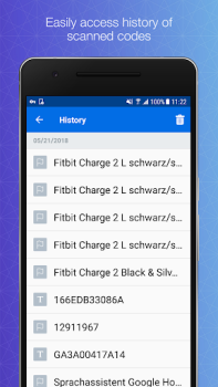 Herunterladen Free QR Scanner by Avira Werkzeuge für Android Bildschirmfoto 4
